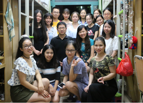  心理学系2017年迎新工作（二）—— 访宿舍 送温暖