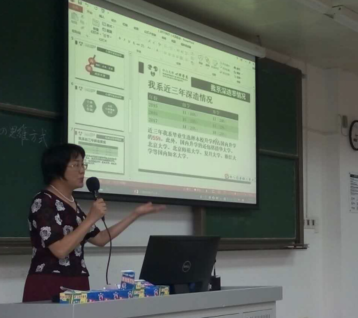 心理学系大四本科生继续深造动员班会顺利开展 更新时间：2017-09-30 作者：心理学系 点击率：289